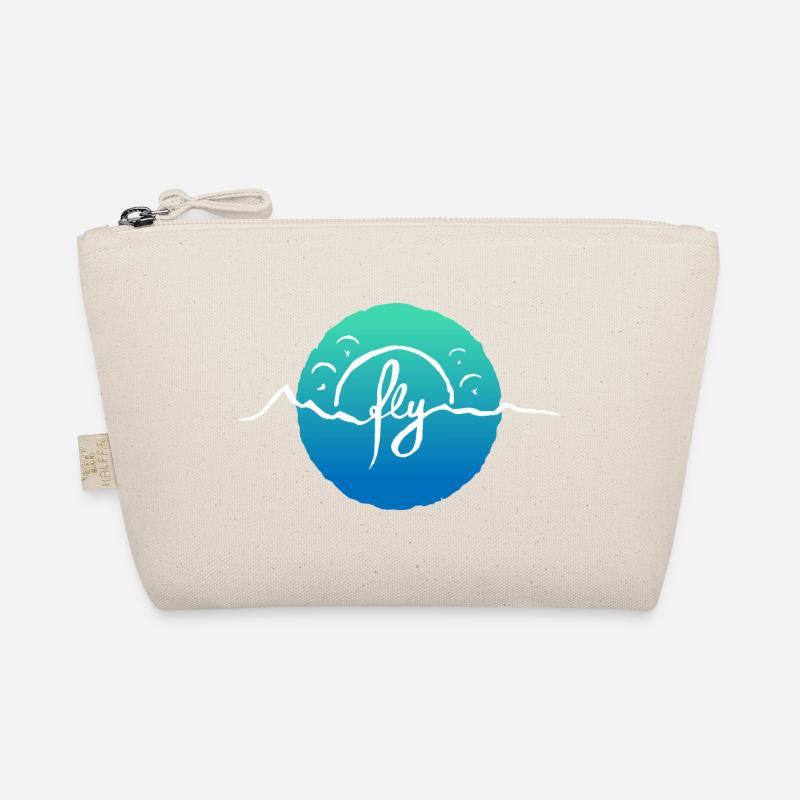 fly Alps blue Organic Pouch