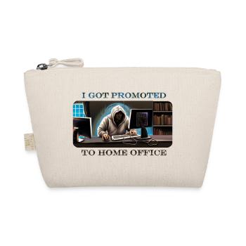 promoted to home office - Organic Pouch - nature - Front