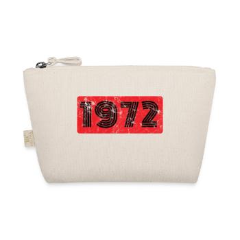 1972 Retro Geburtstag - Bio-Täschchen - Natur - Vorne