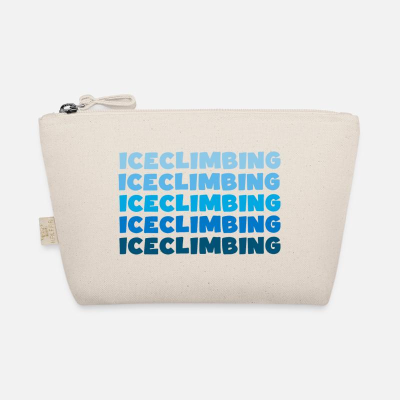 eisklettern iceclimbing eisgletscher eispickel Bio-Täschchen