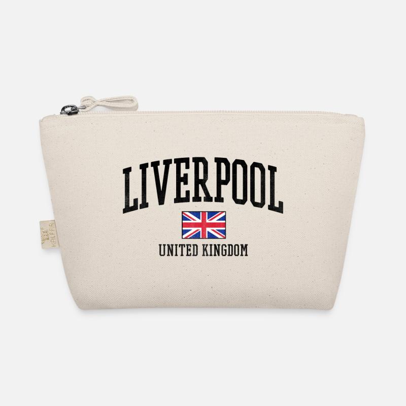 Style du drapeau de Liverpool UK Trousse biologique