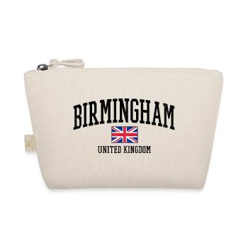 Conception de Birmingham avec drapeau britannique - Trousse biologique - nature - Devant