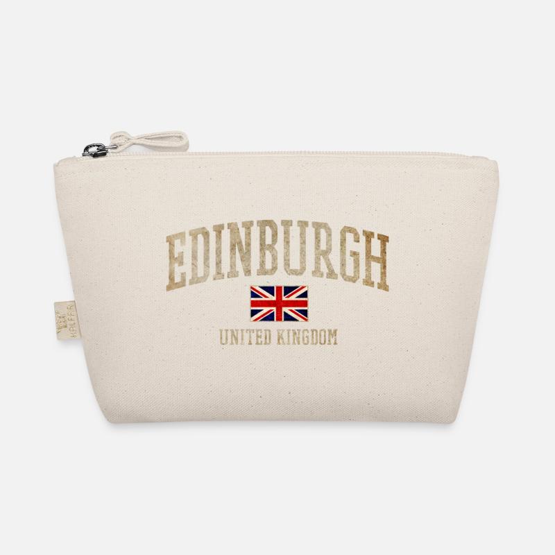 Edinburgh Vintage Union Flag Organic Pouch