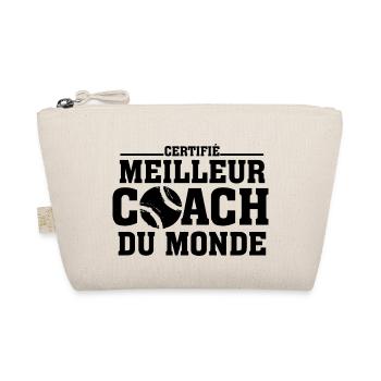 Certifié Meilleur coach de tennis - Trousse biologique - nature - Devant