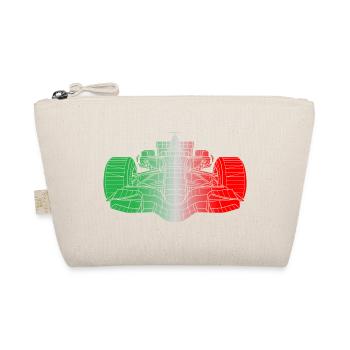 Italy Racing Cars - Organic Pouch - nature - Front