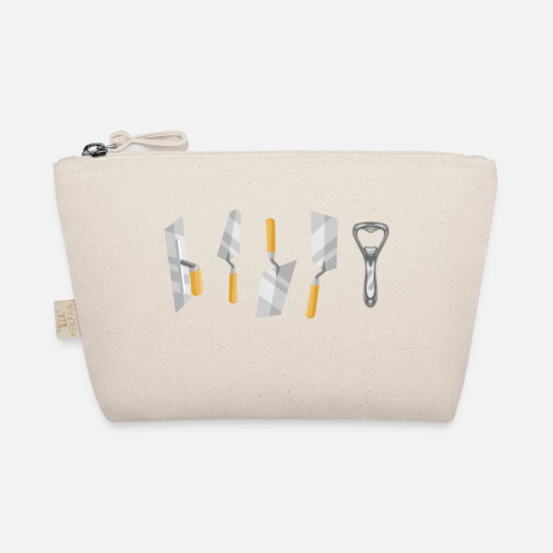 Masonry craftsman bricks mortar trowel Organic Pouch