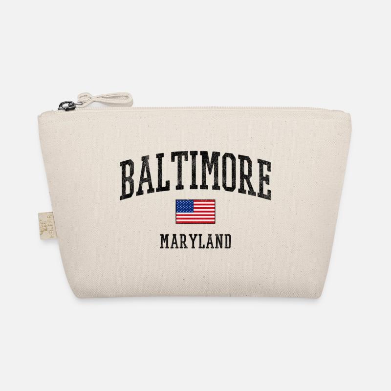 Conception du drapeau Baltimore, Maryland USA Trousse biologique