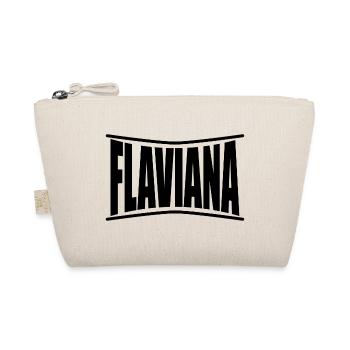 t-shirt Flaviana t-shirt gift idea - Organic Pouch - nature - Front