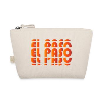El Paso Gradient Grid - Organic Pouch - nature - Front