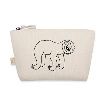 Paresseux fatigué couché pendu - Trousse biologique - nature - Devant