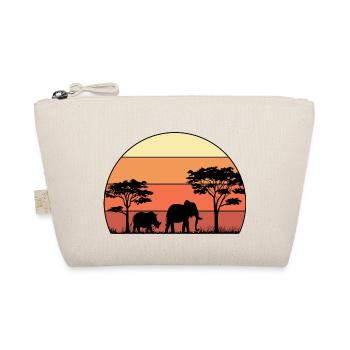 Retro Graphic Animal Keeper Zoo Keeper Animal Love - Bio-Täschchen - Natur - Vorne