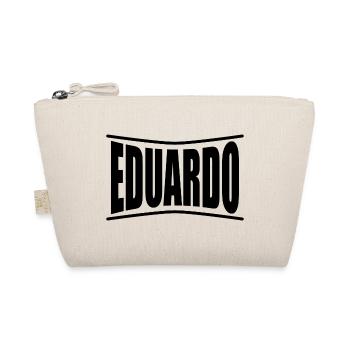 T-Shirt Edoardo T-Shirt Geschenkidee - Bio-Täschchen - Natur - Vorne