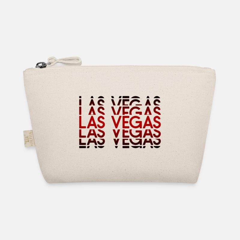 Las Vegas Neon Pattern - Organic Pouch - nature