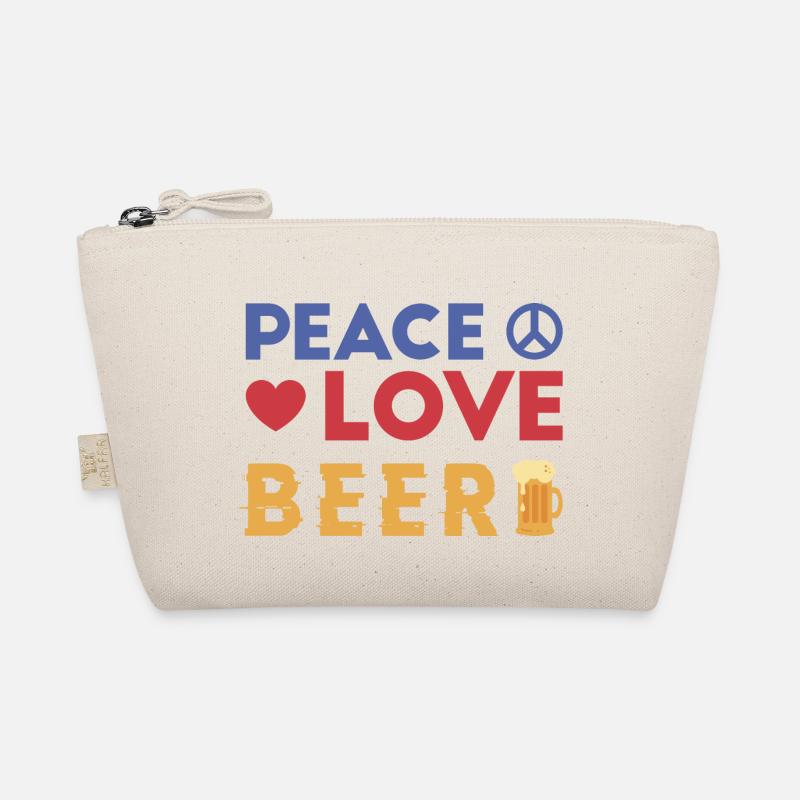 Bier Alkohol Biertrinker Geschenk Bio-Täschchen