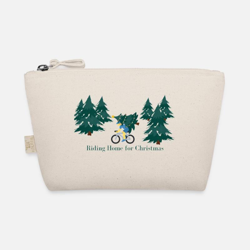 Riding home for ChristmasT-Shirt - Bio-Täschchen - Natur