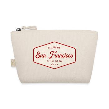 San Francisco Vintage Sign - Organic Pouch - nature - Front