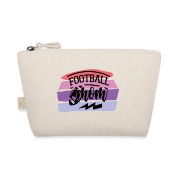 Football Mom - Organic Pouch - nature - Front