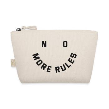 no more rules - Bio-Täschchen - Natur - Vorne
