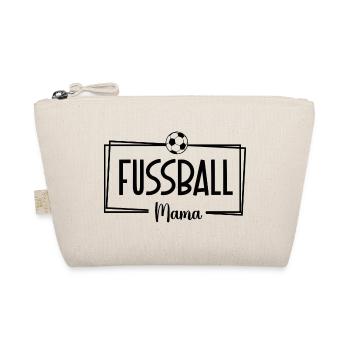 Fussballmama Design für stolze Mütter - Bio-Täschchen - Natur - Vorne