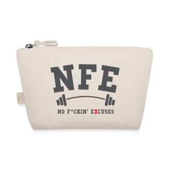 NFE (No F*ckin´ Excuses) - Make your Workout - Bio-Täschchen - Natur - Vorne