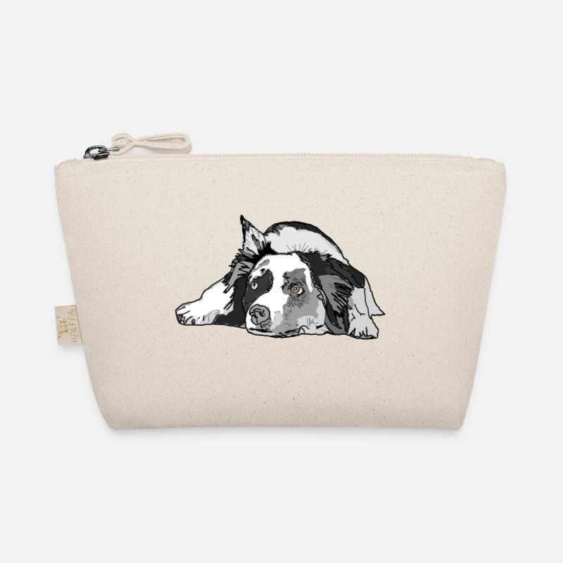 Australian Shepherd - Bio-Täschchen - Natur