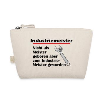 Industriemeister - Zum Meister geboren - Bio-Täschchen - Natur - Vorne