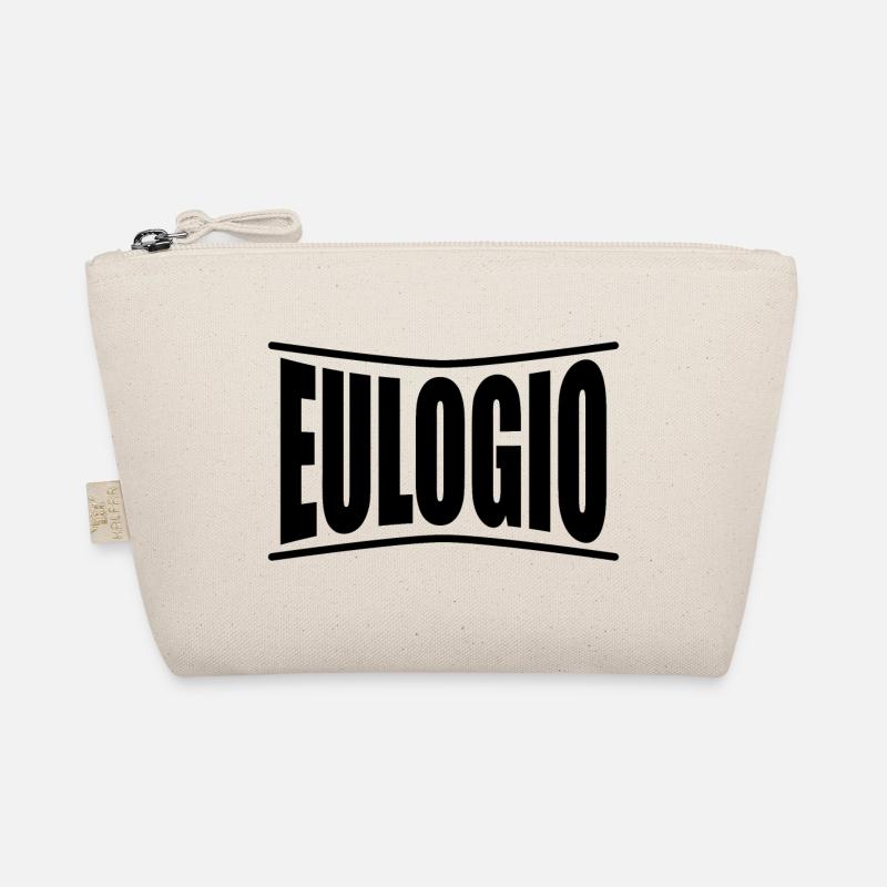T-Shirt Eulogio T-Shirt Geschenkidee - Bio-Täschchen - Natur
