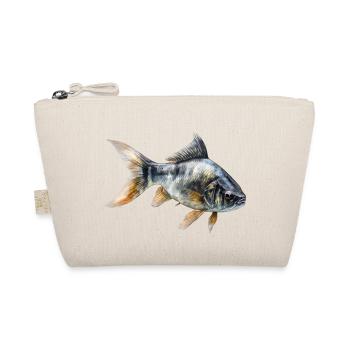 Watercolour Fish / Fisch - Organic Pouch - nature - Front