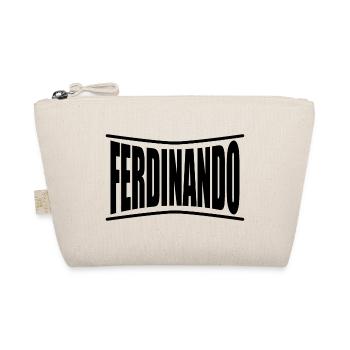 t-shirt Ferdinando t-shirt idée cadeau - Trousse biologique - nature - Devant
