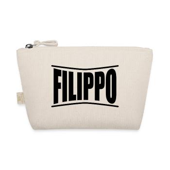 t-shirt Filippo idée cadeau t-shirt - Trousse biologique - nature - Devant