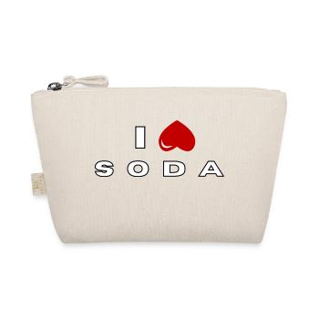 I hate Soda - Organic Pouch - nature - Front
