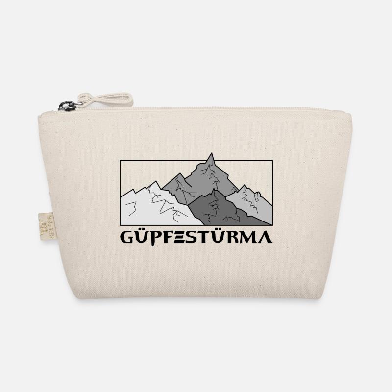 Güpfestürma - Summit climber, Austria Dialect - Organic Pouch - nature