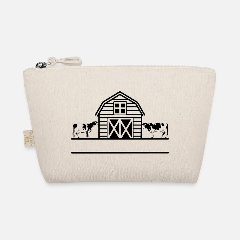Farm cows monogram Organic Pouch