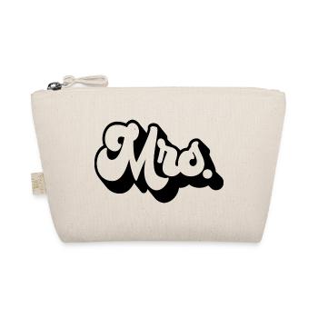 Mme Matching Couple Fiançailles Mariage Lune de miel - Trousse biologique - nature - Devant