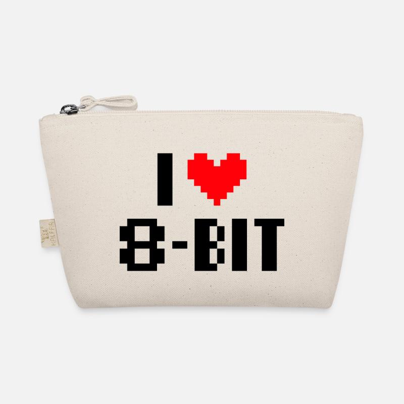 I love 8bit Organic Pouch
