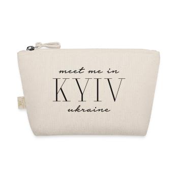 Meet me in Kiew Ukraine - Kyiv - Bio-Täschchen - Natur - Vorne