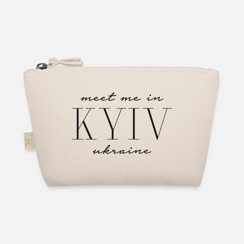 Meet me in Kiew Ukraine - Kyiv - Bio-Täschchen - Natur
