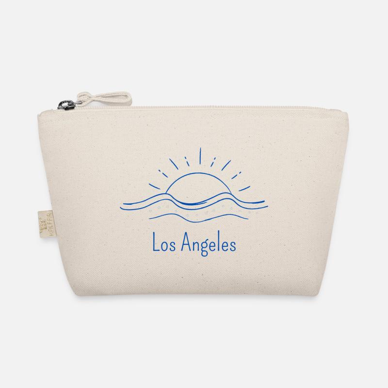 Los Angeles Sommer Sommer - Bio-Täschchen - Natur