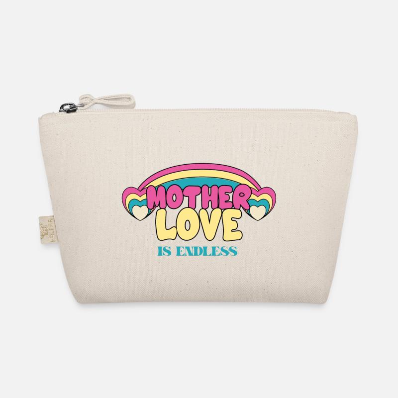 Mutter Liebe Ist Endlos Muttertag Mama Geschenk - Bio-Täschchen - Natur