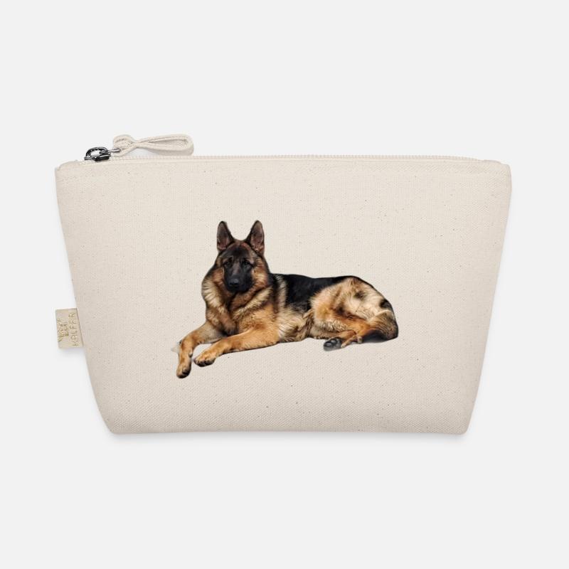 Deutscher Schäferhund C Lasse - Bio-Täschchen - Natur