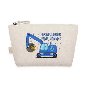 Gravemaskin Gratulerer med dagen 6 - Bio-Täschchen - Natur - Vorne