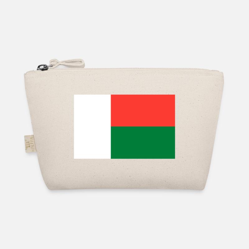 Madagaskar Flagge Bio-Täschchen