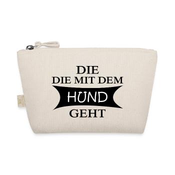 Hund Dog - Bio-Täschchen - Natur - Vorne