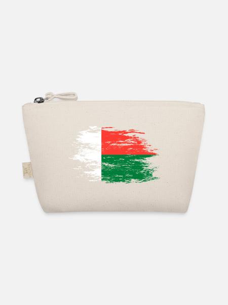 Drapeau de Madagascar utilisé - Trousse biologique - nature