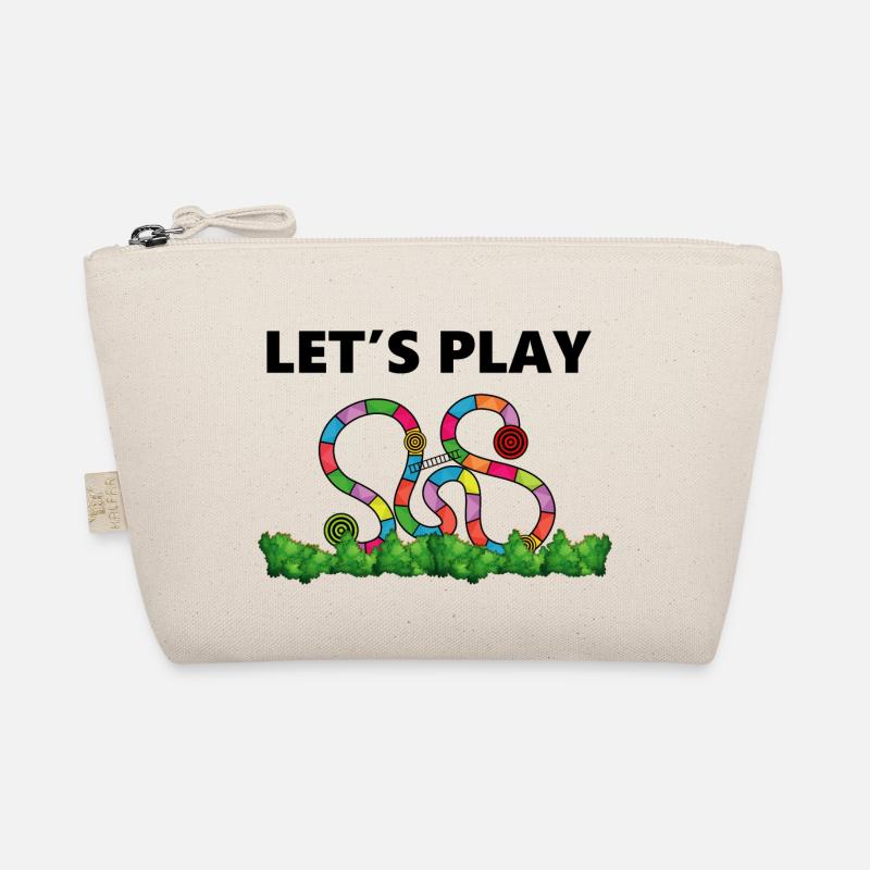 Boardgame Chess Backgammon Game Night Organic Pouch