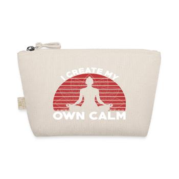 I create my own Calm - Organic Pouch - nature - Front