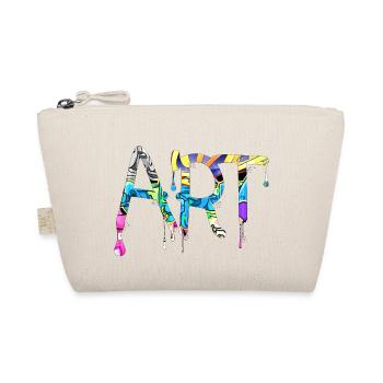 Graffiti style Splash hip hop colors painter color - Organic Pouch - nature - Front