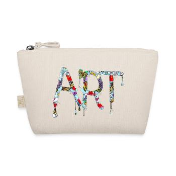 Graffiti style Splash hip hop colors painter color - Organic Pouch - nature - Front