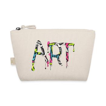 Graffiti-Stil Splash Hip-Hop-Farben Malerfarbe - Bio-Täschchen - Natur - Vorne