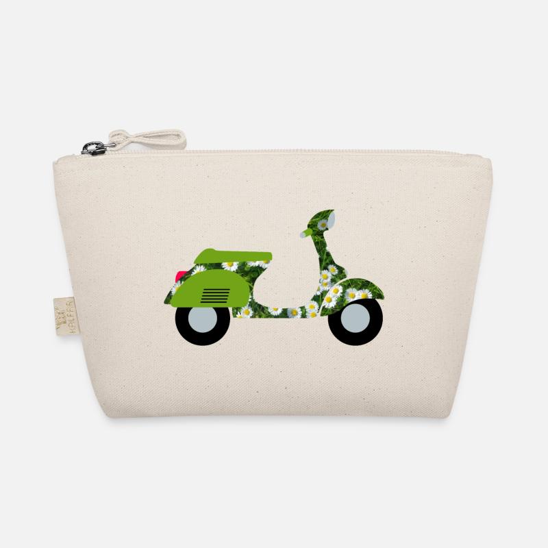 Roller Daisy Meadow Holiday Summer Italy Fan Organic Pouch